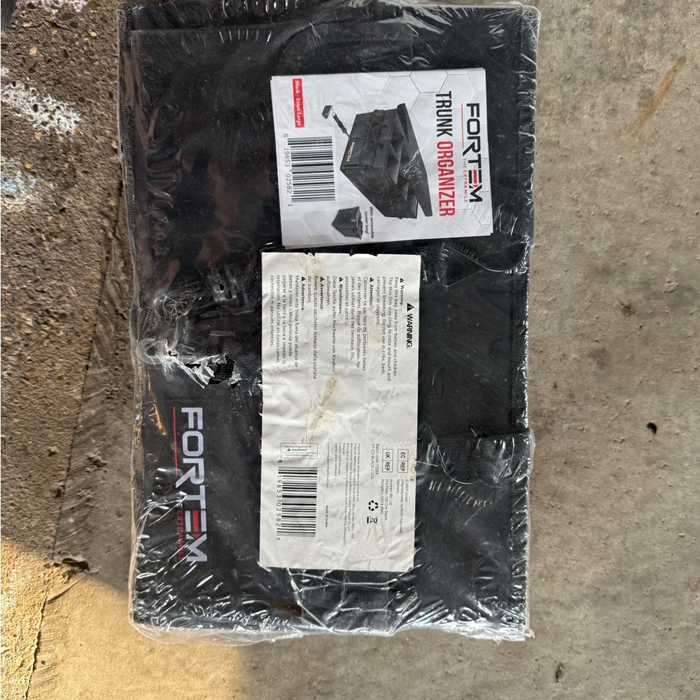 Forte Black Car Organizer